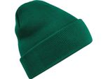 Beechfield - Berretto "Original"" Con Polsino RW8364 (Taglia Unica) (Verde Bottiglia)"