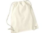 Westford Mill - Borsa Da Ginnastica In Cotone Riciclato RW8542 (Taglia Unica) (Naturale)