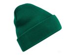 Beechfield - Berretto "Original"" Con Polsini BC4971 (Taglia Unica) (Verde Bottiglia)"