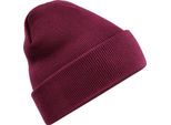 Beechfield - Berretto Con Polsini PC4700 (Taglia Unica) (Rosso Borgogna)