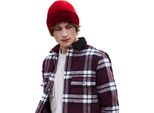 Beechfield - Berretto Con Polsino PC4700 (Taglia Unica) (Rosso)