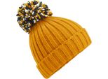 Beechfield - Berretto "Hygge"" Per Uomo/Donna Unisex BC5052 (Taglia Unica) (Giallo Senape)"