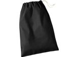 Westford Mill - Borsa In Cotone Riciclato RW8581 (Xxs) (Nero)