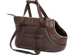 Borsa Da Trasporto Per Cani 30X58X32 Cm Morbidamente Imbottita, Lavabile, Con Maniglia Di Trasporto