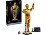 LEGO Star Wars C-3PO B, baubarer Droide, Modell zum Sammeln, Bauen und Ausstellen, nostalgische Geschenkidee für Erwachsene und Fans, Sammlerstück, Fantasy Spielset 75398