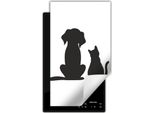 Darhaus Piastra Di Copertura Per Stufa 1 Pezzo 30X52 Cm Tappetino Antiscivolo Roll-Up, Cane E Gatto