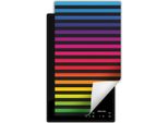 Darhaus Piastra Di Copertura Per Stufa 1 Pezzo 30X52 Cm Tappetino Antiscivolo Roll-Up, Colorato - Strisce