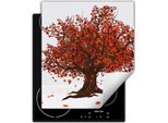 Darhaus Piastra Di Copertura Per Stufe 45X52 Cm Tappetino Antiscivolo Roll-Up, Albero