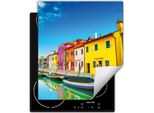 Darhaus Piastra Di Copertura Per Stufe 45X52 Cm Tappetino Antiscivolo Roll-Up, Colorato - City