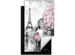 Darhaus Piastra Di Copertura Per Stufa 1 Pezzo 30X52 Cm Tappetino Antiscivolo Roll-Up, Grigio - Paris