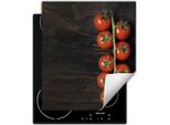 Darhaus Piastra Di Copertura 45X52 Cm Tappetino Antiscivolo Arrotolabile, Pomodoro - Legno