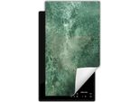 Darhaus Piastra Di Copertura Per Stufa 1 Pezzo 30X52 Cm Tappetino Antiscivolo Roll-Up, Verde - Ardesia