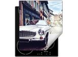 Darhaus Piastra Di Copertura Per Stufe 45X52 Cm Tappetino Antiscivolo Roll-Up, Auto - City