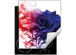 Darhaus Piastra Di Copertura Per Stufe 45X52 Cm Tappetino Antiscivolo Roll-Up, Colorato - Rose