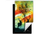 Darhaus Piastra Di Copertura Per Stufa 1 Pezzo 30X52 Cm Tappetino Antiscivolo Roll-Up, Colorato - Hirsh