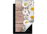 Darhaus Piastra Di Copertura Per Stufa 1 Pezzo 30X52 Cm Tappetino Antiscivolo Roll-Up, Legno - Fiore