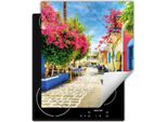Darhaus Piastra Di Copertura Per Stufe 45X52 Cm Tappetino Antiscivolo Roll-Up, Colorato - City