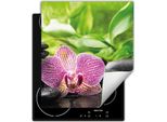 Darhaus Piastra Di Copertura Per Fornelli 45X52 Cm Tappetino Antiscivolo Roll-Up, Verde - Orchidea