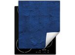 Darhaus Piastra Di Copertura Per Stufa 45X52 Cm Tappetino Antiscivolo Roll-Up, Blu - Ardesia