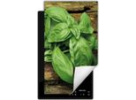 Darhaus Piastra Di Copertura Per Stufa 1 Pezzo 30X52 Cm Tappetino Antiscivolo Roll-Up, Legno - Basilico