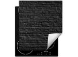 Darhaus Piastra Di Copertura Per Stufe 45X52 Cm Tappetino Antiscivolo Roll-Up, Scuro - Brick