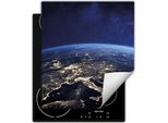 Darhaus Piastra Di Copertura Per Stufe 45X52 Cm Tappetino Antiscivolo Roll-Up, Terra