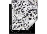 Darhaus Piastra Di Copertura Per Stufe 45X52 Cm Tappetino Antiscivolo Arrotolabile, Granito