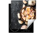 Darhaus Piastra Di Copertura Per Stufe 45X52 Cm Tappetino Antiscivolo Roll-Up, Ardesia - Aglio