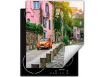 Darhaus Piastra Di Copertura Per Stufe 45X52 Cm Tappetino Antiscivolo Roll-Up, Street - City