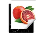 Darhaus Piastra Di Copertura Per Fornelli 45X52 Cm Tappetino Antiscivolo Arrotolabile, Pompelmo