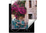 Darhaus Piastra Di Copertura Per Stufe 45X52 Cm Tappetino Antiscivolo Roll-Up, Città