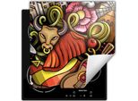 Darhaus Piastra Di Copertura Per Stufa 60X52 Cm Tappetino Antiscivolo Roll-Up, Colorato - Spagna
