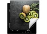Darhaus Piastra Di Copertura Per Stufe 60X52 Cm Tappetino Antiscivolo Roll-Up, Ardesia - Kiwi