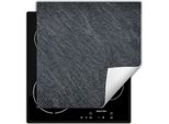 Darhaus Piastra Di Copertura Per Stufe 60X52 Cm Tappetino Antiscivolo Roll-Up, Grigio - Ardesia