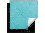 Darhaus Piastra Di Copertura Per Stufa 60X52 Cm Tappetino Antiscivolo Roll-Up, Turchese - Ardesia