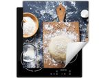 Darhaus Piastra Di Copertura Per Fornelli 50X52 Cm Tappetino Antiscivolo Roll-Up, Pane - Cucina
