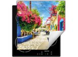 Darhaus Piastra Di Copertura Per Stufe 60X52 Cm Tappetino Antiscivolo Roll-Up, Colorato - City