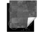 Darhaus Piastra Di Copertura Per Stufe 60X52 Cm Tappetino Antiscivolo Roll-Up, Grigio - Piastrelle