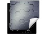 Darhaus Piastra Di Copertura Per Stufe 60X52 Cm Tappetino Antiscivolo Roll-Up, Grigio - Modello