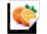 Darhaus Piastra Di Copertura Per Stufa 50X52 Cm Tappetino Antiscivolo Roll-Up, Arancione