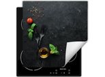 Darhaus Piastra Di Copertura Per Fornelli 60X52 Cm Tappetino Antiscivolo Roll-Up, Ardesia - Cucina