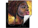 Darhaus Piastra Di Copertura Per Fornelli 50X52 Cm Tappetino Antiscivolo Arrotolabile, Foto - Donna