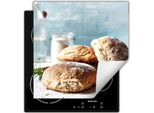 Darhaus Piastra Di Copertura Per Fornelli 50X52 Cm Tappetino Antiscivolo Roll-Up, Pane