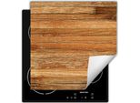 Darhaus Piastra Di Copertura Per Stufe 60X52 Cm Tappetino Antiscivolo Roll-Up, Legno