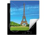Darhaus Piastra Di Copertura Per Stufa 60X52 Cm Tappetino Antiscivolo Roll-Up, Paris