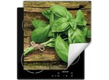 Darhaus Piastra Di Copertura Per Stufe 60X52 Cm Tappetino Antiscivolo Roll-Up, Legno - Basilico