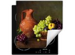 Darhaus Piastra Di Copertura Per Stufa 60X52 Cm Tappetino Antiscivolo Roll-Up, Frutta