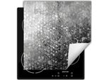 Darhaus Piastra Di Copertura Per Stufe 60X52 Cm Tappetino Antiscivolo Roll-Up, Grigio