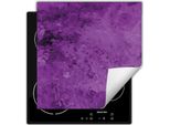 Darhaus Piastra Di Copertura Per Stufa 60X52 Cm Tappetino Antiscivolo Roll-Up, Ardesia - Viola