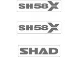 Kit Adesivi Per Bauletto Moto Shad SH58X